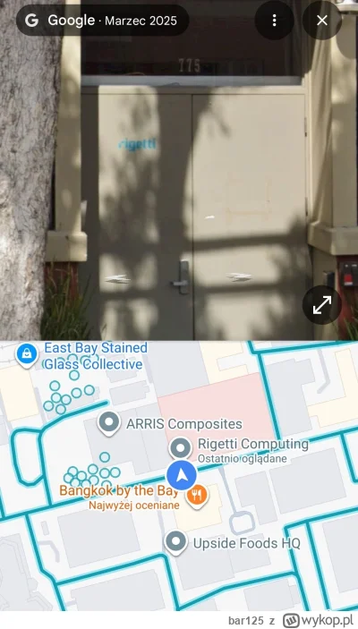 bar125 - Chciałem uspokoić wszystkich akcjonariuszy rigetti computing na drzwiach wyr...