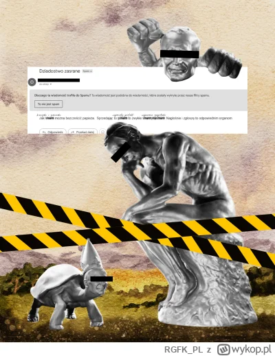 RGFK_PL - Policja proszę przyjechać na RGFK. Papajowe figurki znów robią zamieszanie....