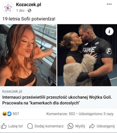 Teemcio - ''Teraz internauci doszukali się, że Sofia Siwok kilka lat temu dorabiała n...