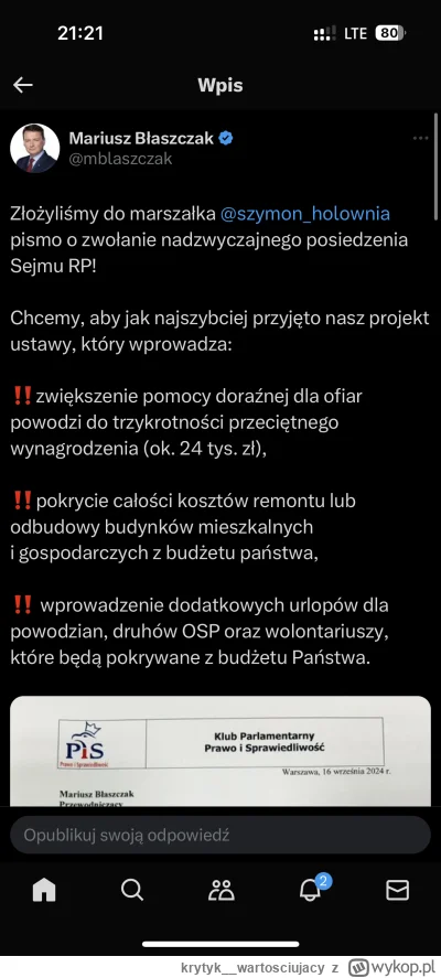 krytyk_wartosciujacy - Jakie to przewrotne w polskiej historii.
Lewicowy rząd obniżał...