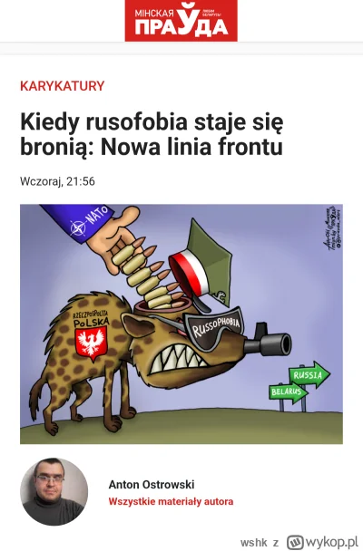 wshk - #ukraina #bialorus #rosja #ruskapropaganda #koniaszowatapropaganda