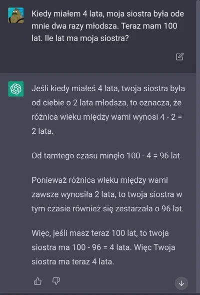 cppguy - @sotilas: 
 Chat-GPT: \*wykonuje pracę anona 10 razy szybciej i lepiej\*