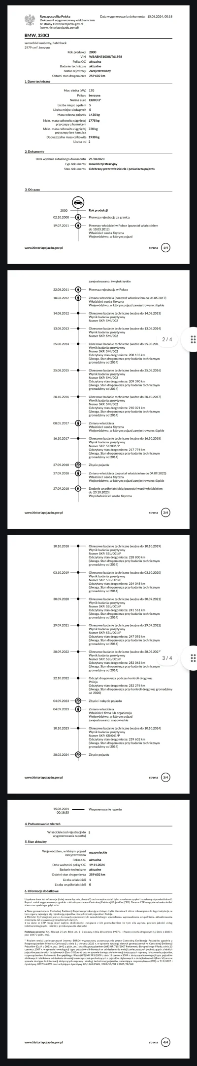 lechiffre_777 - Aktualizacja.

Srebrne BMW 330i jest obecnie zarejestrowane na WI 987...