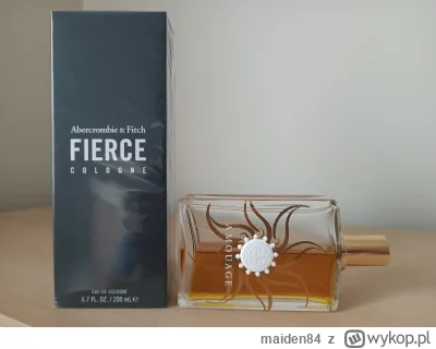 maiden84 - Sprzedam:

Abercrombie & Fitch Fierce 200 ml folia - 260
Amouage Sunshine ...