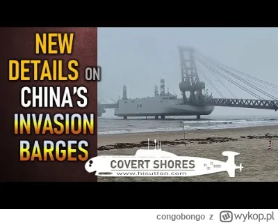 congobongo - Chińskie barki inwazyjne

#geopolityka #wojna #chiny