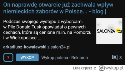 Lutekcjusz - płatny wysryw- zakop.