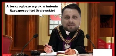 diwanin100 - Proszem wstac. Grajewiak idzie.
#kononowicz