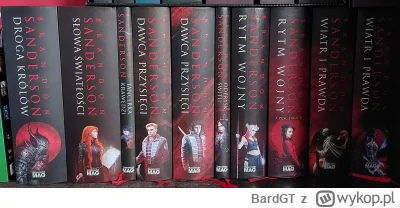 BardGT - #ksiazki #chwalesie 

Jeden sanderson skończony - Archiwum burzowego świata,...