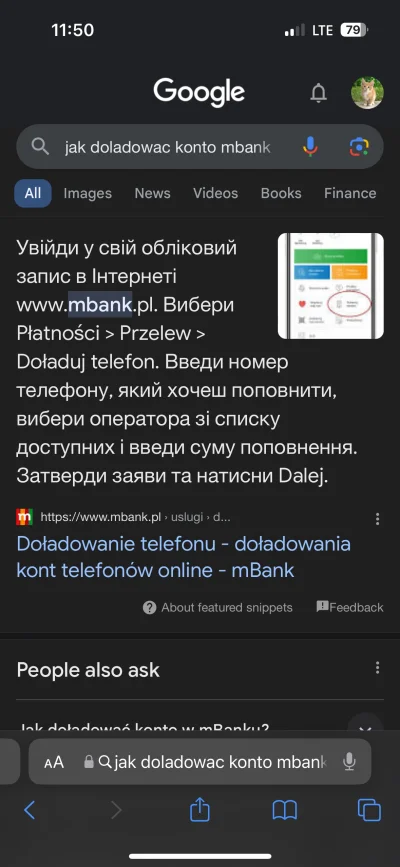 koba01 - chciałem sprawdzić czy mogę doładować konto mbanku blikiem ¯\ツ/¯ 
#ukraina #...