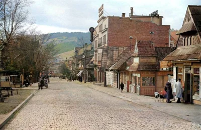 arinkao - Główny deptak handlowy w uzdrowisku Zakopane ok.1925r. - 1937r. 

#historia...