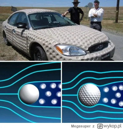 Megasuper - Czy wiedziałeś, że dołki na piłkach golfowych to nie tylko detal estetycz...