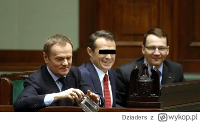 Dziaders - ministrowie tuska nie kradną