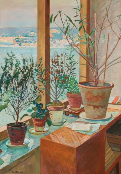 GARN - #sztuka #art #malarstwo #obrazy autor: Axel Nilsson (Swedish, 1889-1981) | Vie...