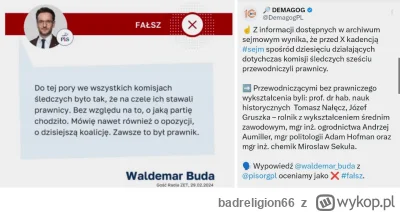 badreligion66 - #sejm #polityka To jest niesamowite, że taki Buda mówi sobie nieprawd...