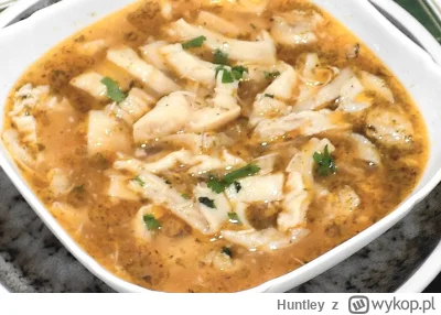 Huntley - Flaki to najlepsza zupa, a wszyscy ci co ich nie lubią są mentalnymi 4 latk...