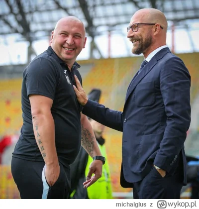 michalglus - Duet trenerski prowadzący reprezentację Polski po wygranym finale Euro 2...