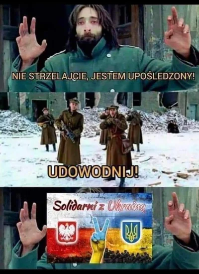 p.....n - Od początku mówiłem że tak skończy sie nasze bratanie z Ukrainą. Ten naród ...