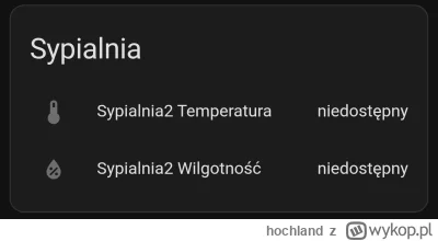 hochland - @Polinik wilgotność ostatnio zmieniła się z 30% na 50%, czujnik jest jako ...