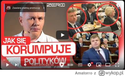 Amatorro - Czekam na kolejny materiał pod tytułem: "Jak się korumpuje dziennikarzy".
...