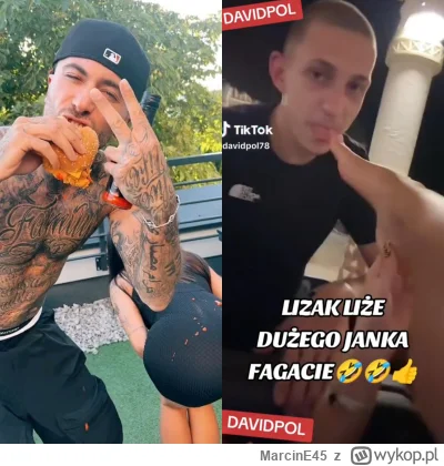 MarcinE45 - Malik robi z fagaty stół vs kukold co lize jej brudne stopy
#famemma