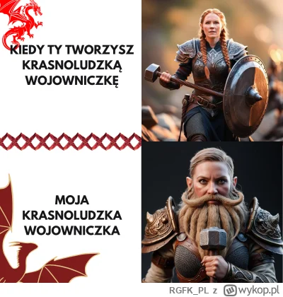 RGFK_PL - y budujesz krasnoludzką wojowniczkę 🔨 według standardów azjatyckich MMORPG...
