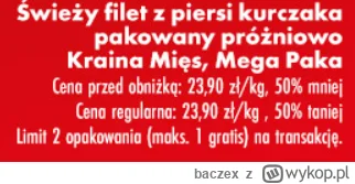 baczex - @GlenGlen12: Jest błąd na cenówce. Na stronie Biedronki jest, że 2 opakowani...