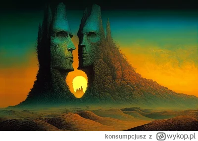 konsumpcjusz - Beksinski by midjourney
pośród całej krytyki Ai art zaletą jest, że mo...