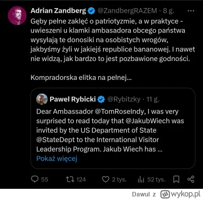 Dawul - Adison: wszędzie lobbyści, politycy chodzą na pasku lobbystów, trzeba zrobić ...