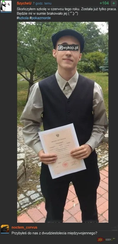 SzycheU - Przypomniało mi się jak 6 lat temu pierwszego września wrzuciłem swoje zdję...