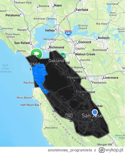 anonimowy_programista - Tesla zaczyna działać z RoboTaxi w San Francisco, od razu bij...