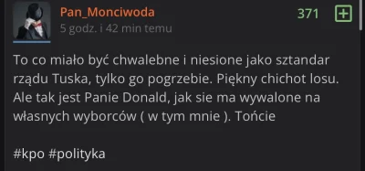 straszny_cham - Tym się właśnie różni wyborca koalicji od wyznawcy pisu. Pisior by pr...