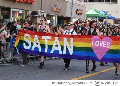 milliebobbybrown666 - @milliebobbybrown666: LGBT, celebracja grzechu, wszystkiego co ...