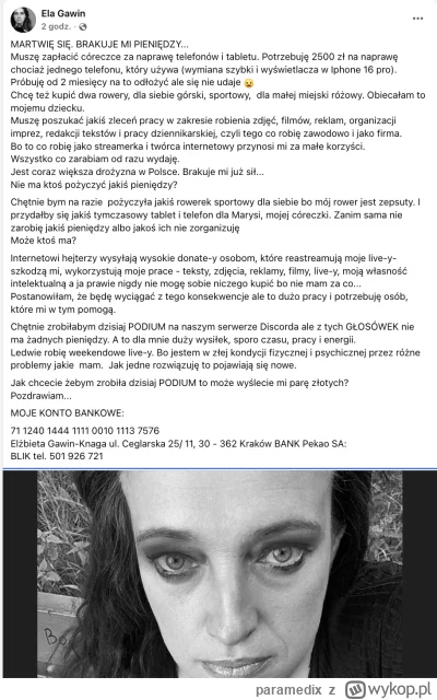 paramedix - Potrzebna kasa na naprawę iPhone 16 Pro, kupno dwóch rowerów... 
Śmiało, ...