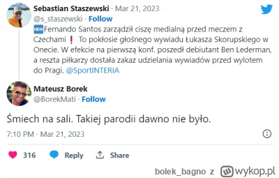 bolek_bagno - @mroznykasztan: na twitterze, było też info na meczykach