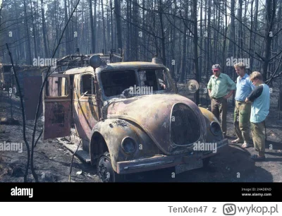 TenXen47 - Jakiego pojazdu to wrak? Zdjęcie z pożaru w kuźni raciborskiej.
#pytanie #...