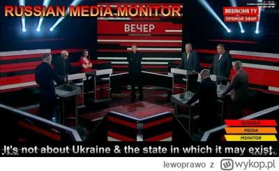 lewoprawo - Fajny format debaty, wcale nie wzorowany na rosyjskich programach publicy...
