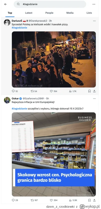 dzemzrzodkiewki - xDDDD 5% Inflacji versus 19% (10% przed wojną) Ale ich ta pizza pie...