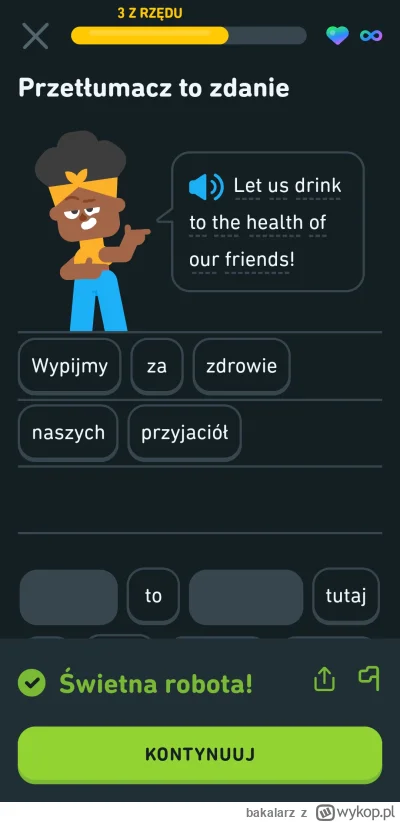 bakalarz - #duolingo #angielski