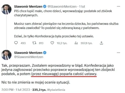 makaronzjajkiem - @Latarenko: sam Mentzen przyznał, że zagłosowali za wprowadzeniem p...
