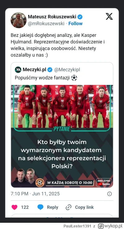 PaulLester1391 - #mecz #reprezentacja #pzpn #pilkanozna

https://x.com/mRokuszewski/s...