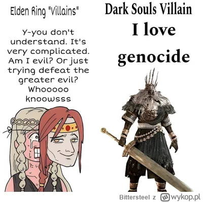 Bittersteel - Nie wiem gram w gry od FromSoftware od jakiegoś roku i totalnie wkręcił...