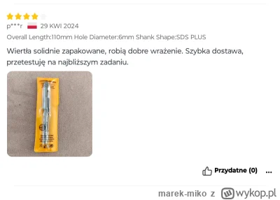 marek-miko - #remontujzwykopem #remont #aliexpress 
Co prawda nie wiadomo czy wiertło...