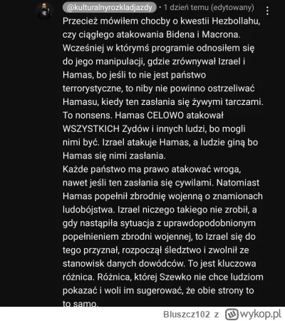Bluszcz102 - Nie da się słuchać.  Szewko ma tytuł doktora i charyzmę, a Waliszewki pl...