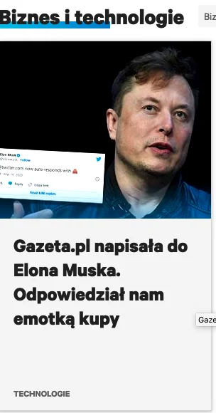 C.....n - #elonmusk #gazeta #heheszki

Poprawili mi humor z rana tym prostym komunika...