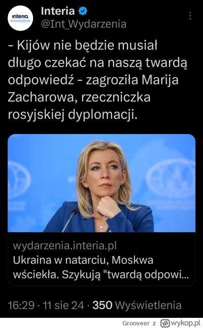 Grooveer - W sumie to jest ciekawe, że dzięki pomocy NATO Ukraina jest w stanie walcz...