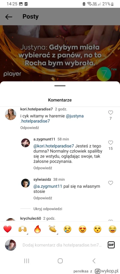 perelkaa - #hotelparadise dla Grycanki to harem, wiec chyba wg niej kazda mogla byc w...
