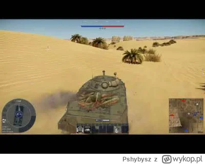 Pshybysz - Zazwyczaj rzucanie arty jest bez sensu ale tutaj się coś udało
#warthunder