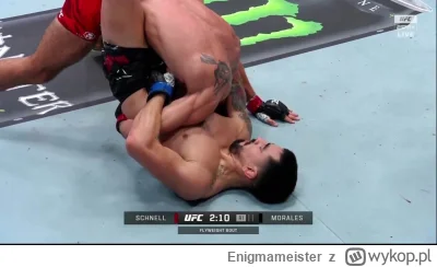Enigmameister - #ufc #mma pięknie się wkopał do tej gilotyny xD