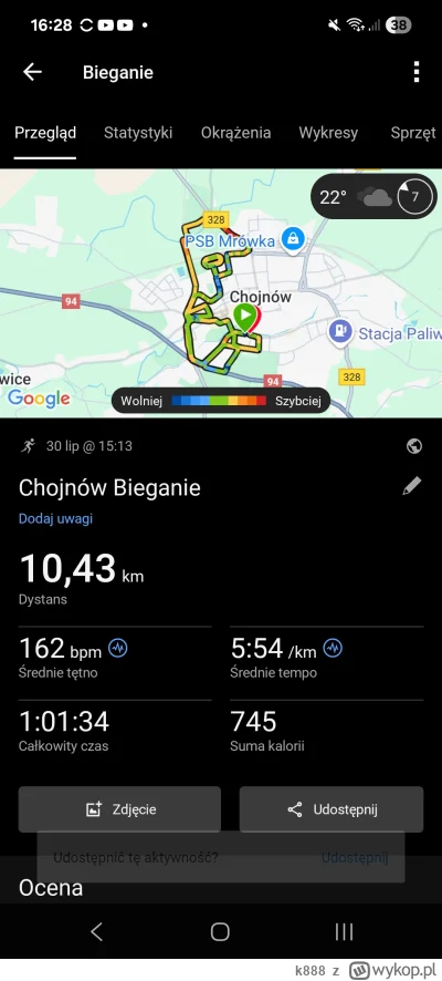 k888 - #sztafeta 

21 072,74 - 10,43 = 21 062,31

A po nocy przychodzi dzień :)