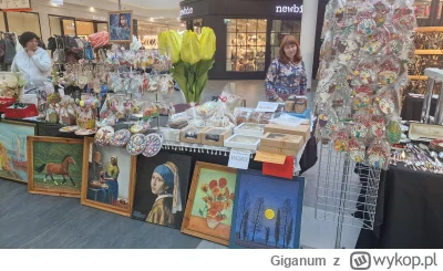 Giganum - Wykopki można Plusa dla miłej Pani sprzedającej własne wyroby wielkanocne w...